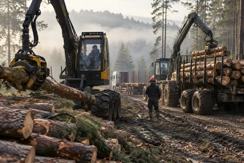 Gaia — Société spécialisée dans l’exploitation forestière et le transport