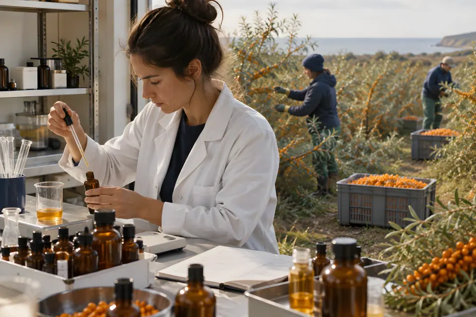 Projet Rituel — Cosmétique naturelle à l’argousier
