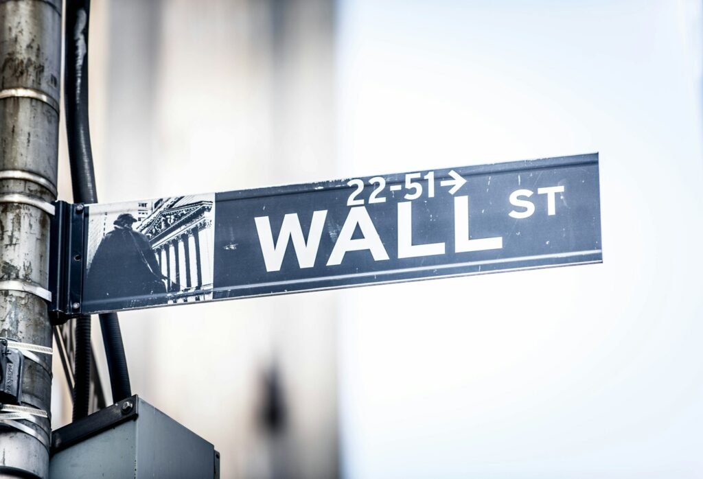 Wall Street sign